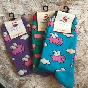 Flying Pig socks
